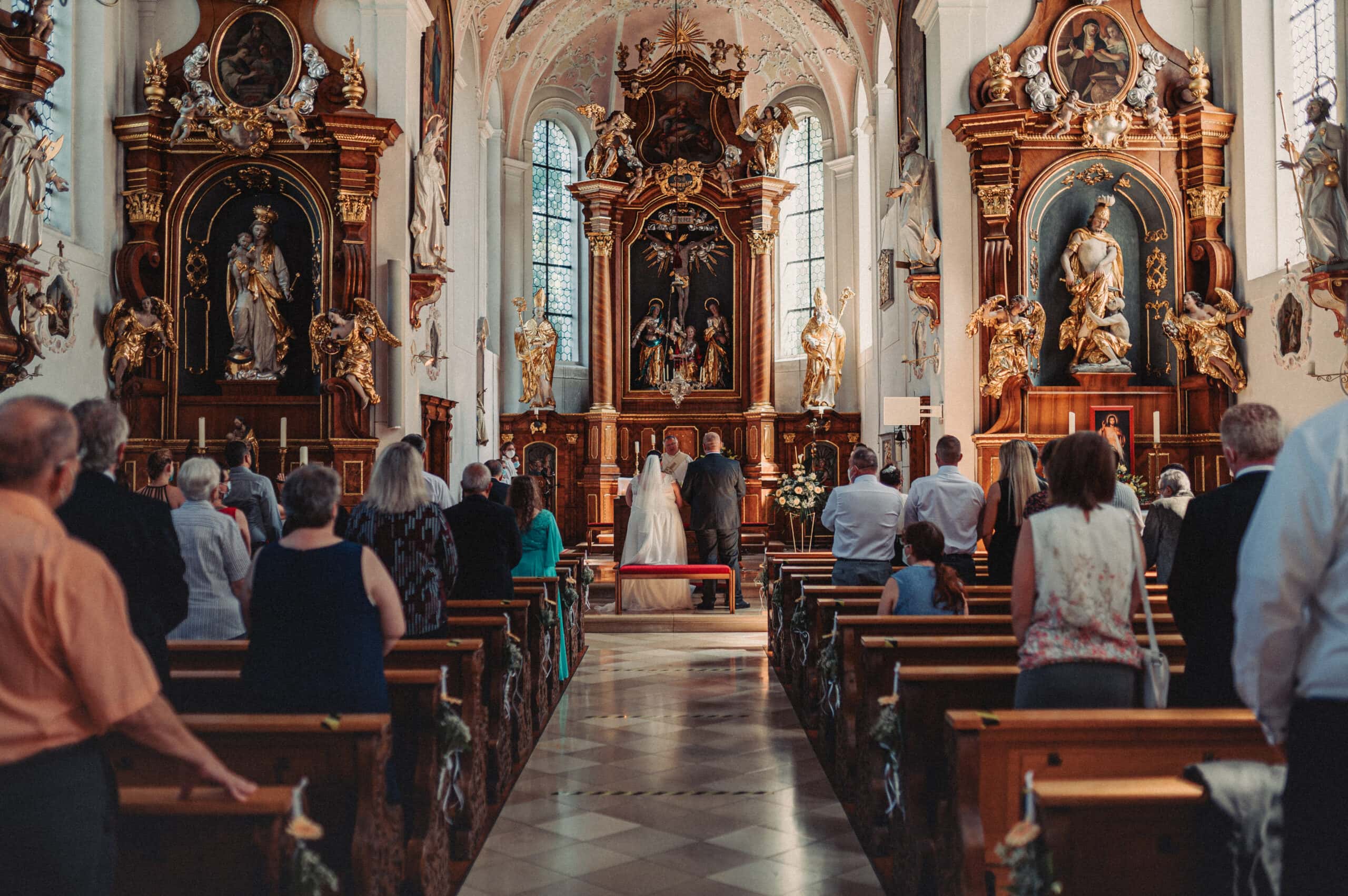 Hochzeit in der Kirche St. Martin in Gablingen
