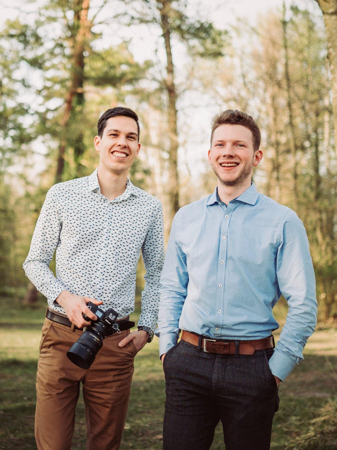 Das Hochzeitsfotografen Duo aus Augsburg: Andreas Aichele und Daniel Fürst